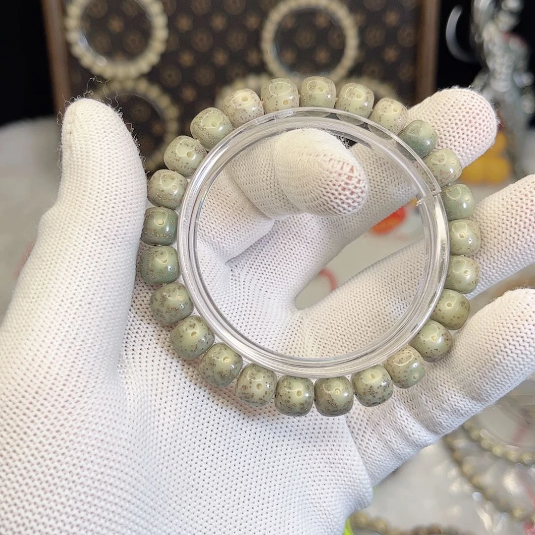 手串星月菩提676 号.  星月菩提.  一物一图.