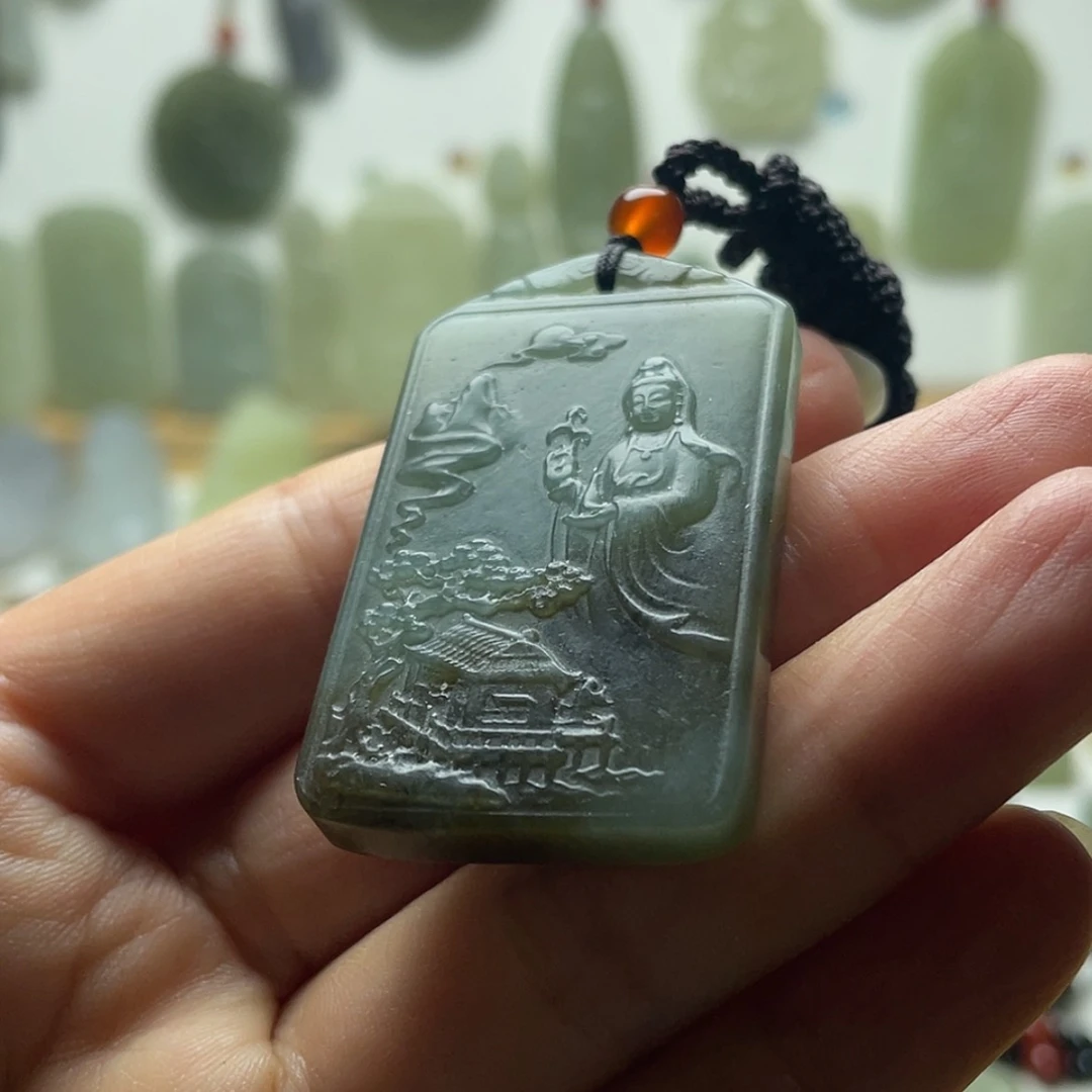 【闪购商品】山水观音吊坠