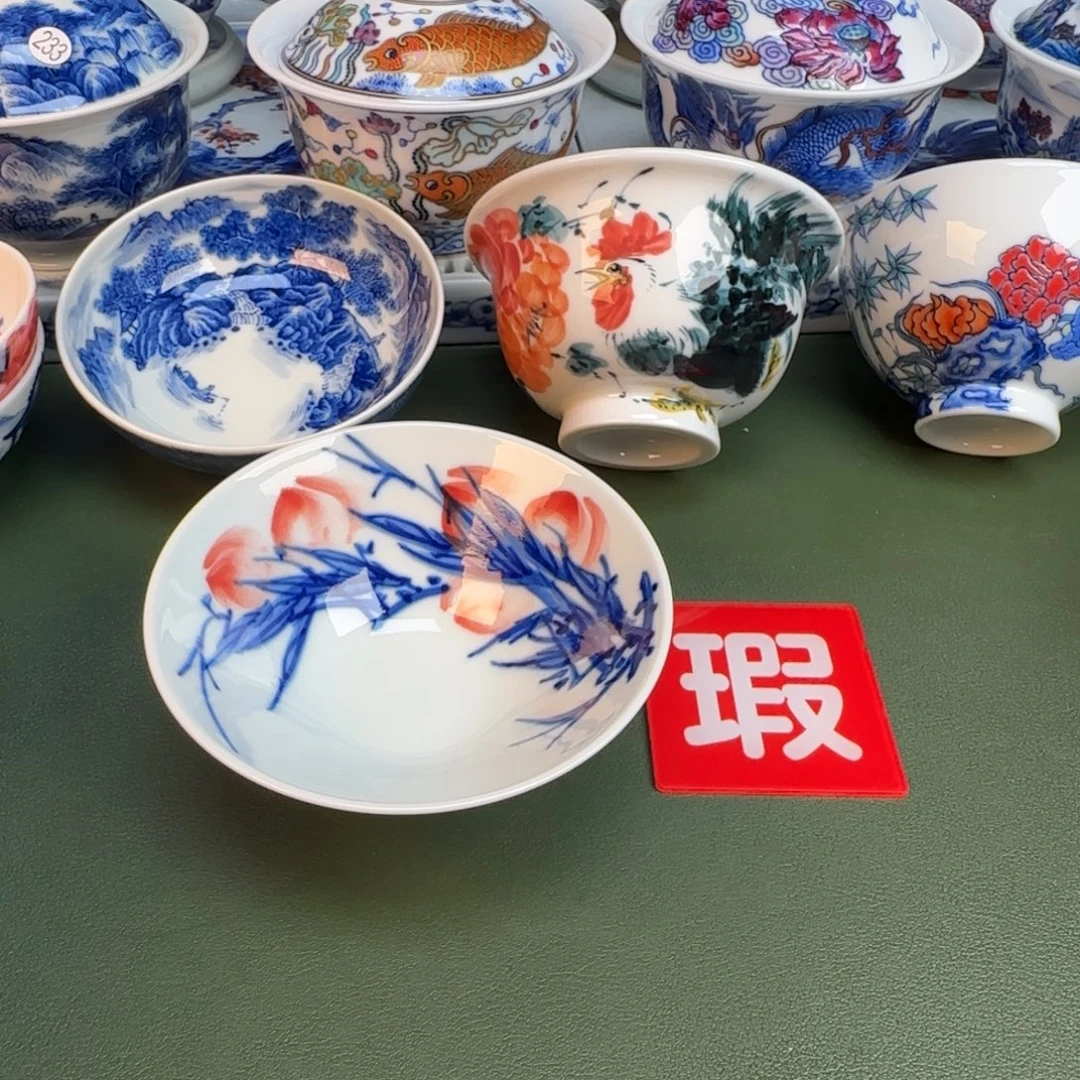 陶纯手工纯手绘茶具235