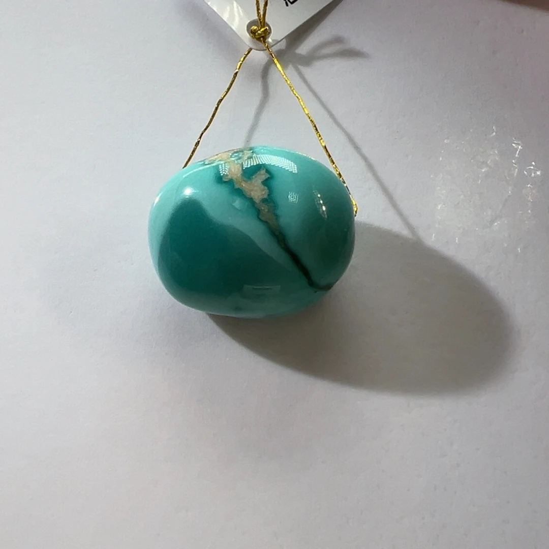 绿松石未镶嵌挂件
