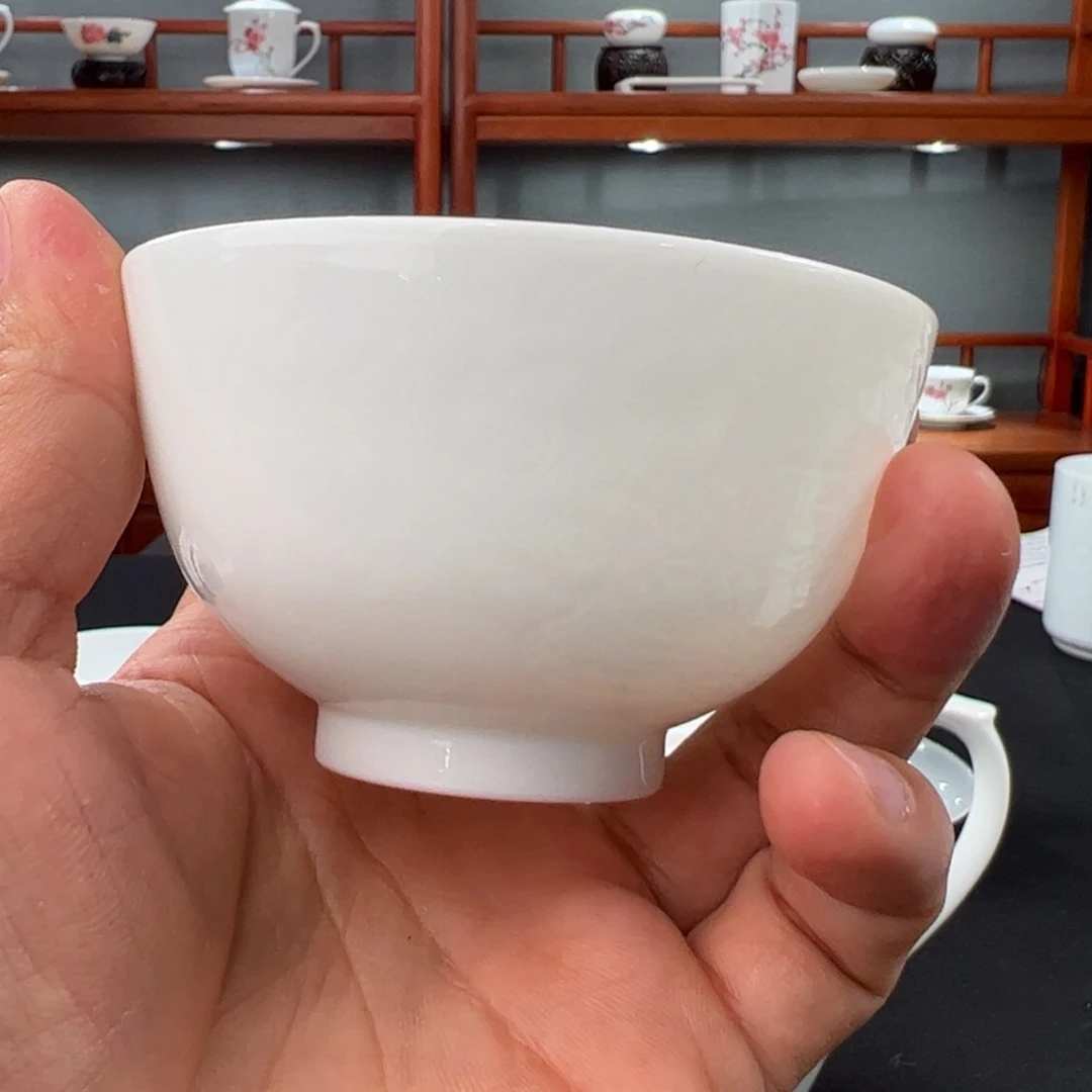 柴窑素胎半刀泥凤纹变形