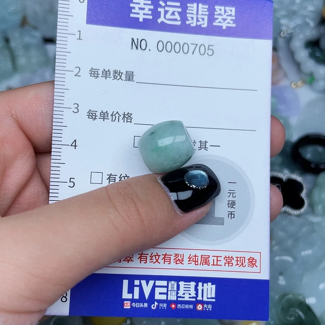 翡翠未镶嵌颈饰705