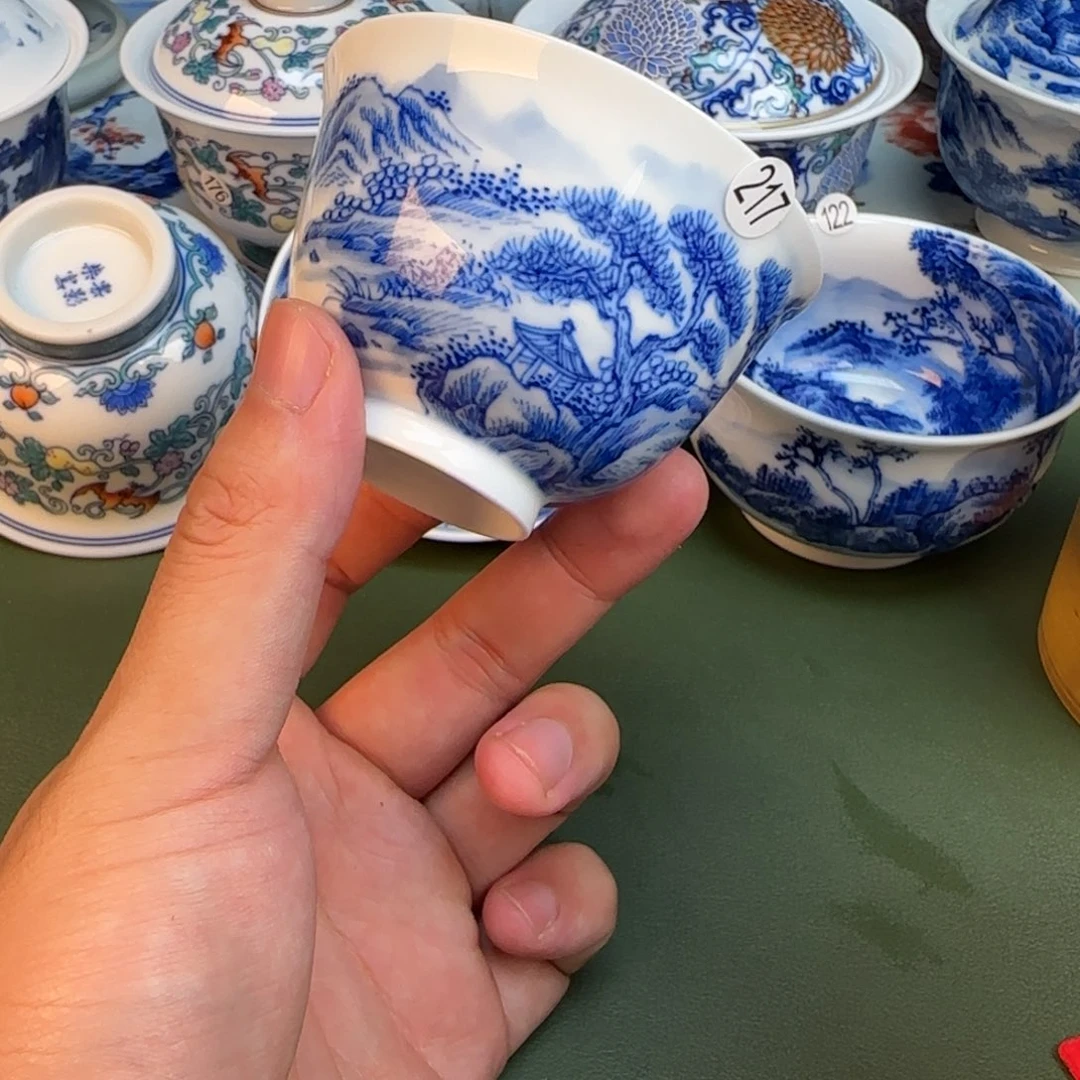 彦祖纯手工手绘茶具217