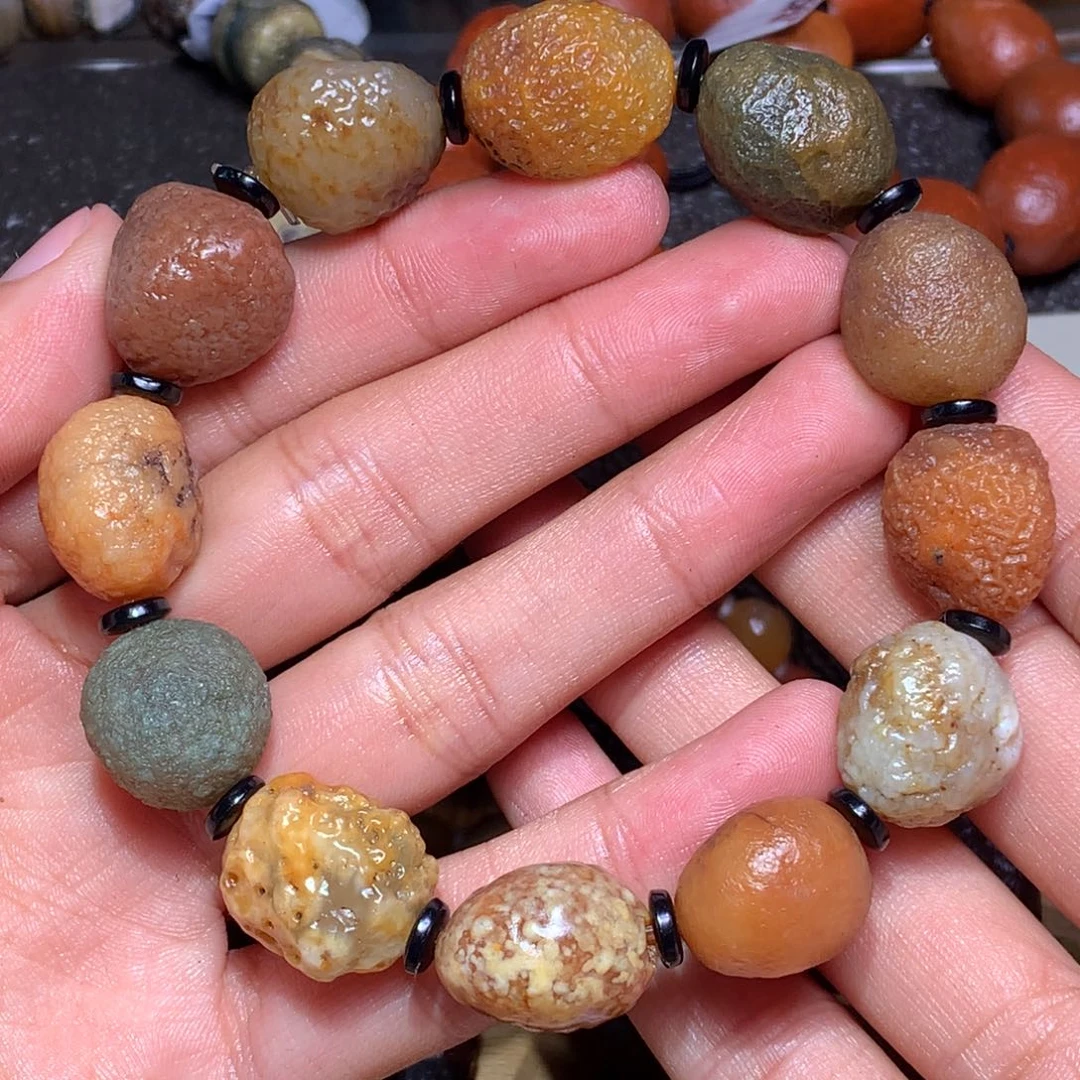 未镶嵌玛瑙/玉髓珠宝半成品