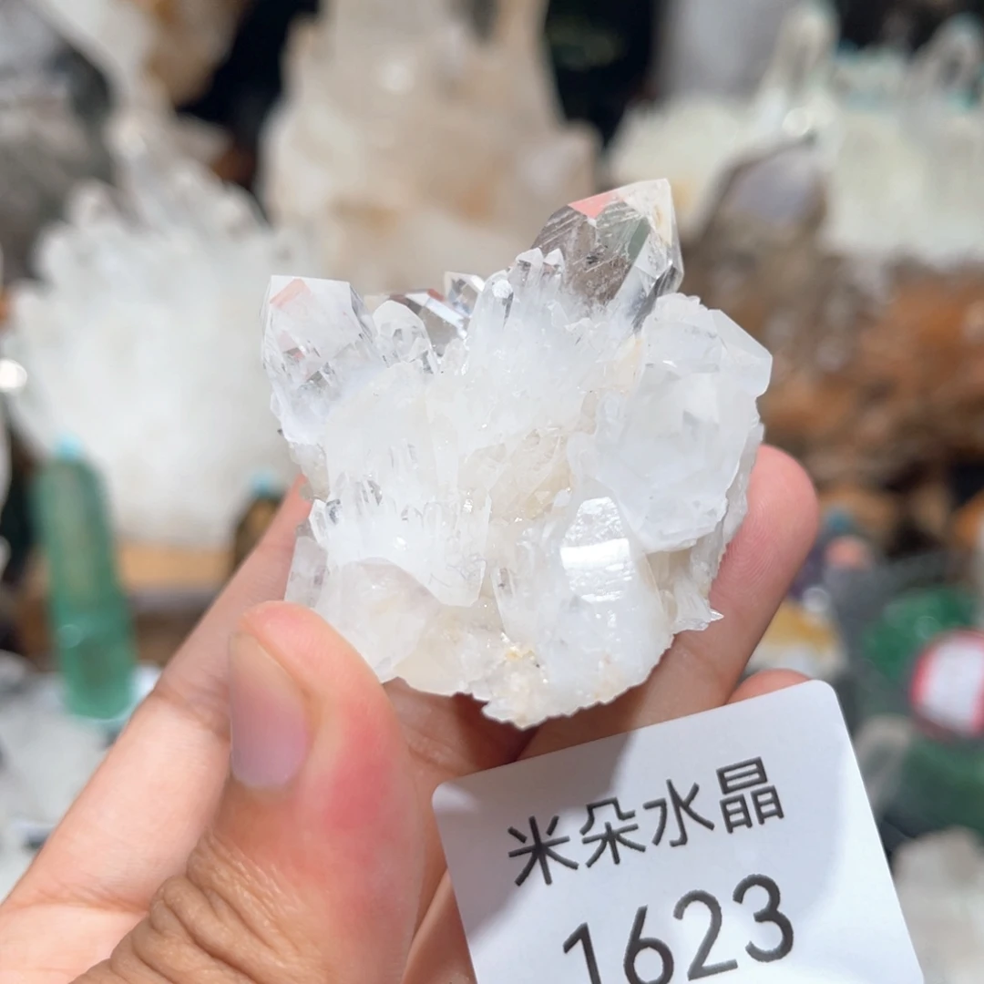 水晶未镶嵌珠宝半成品水晶