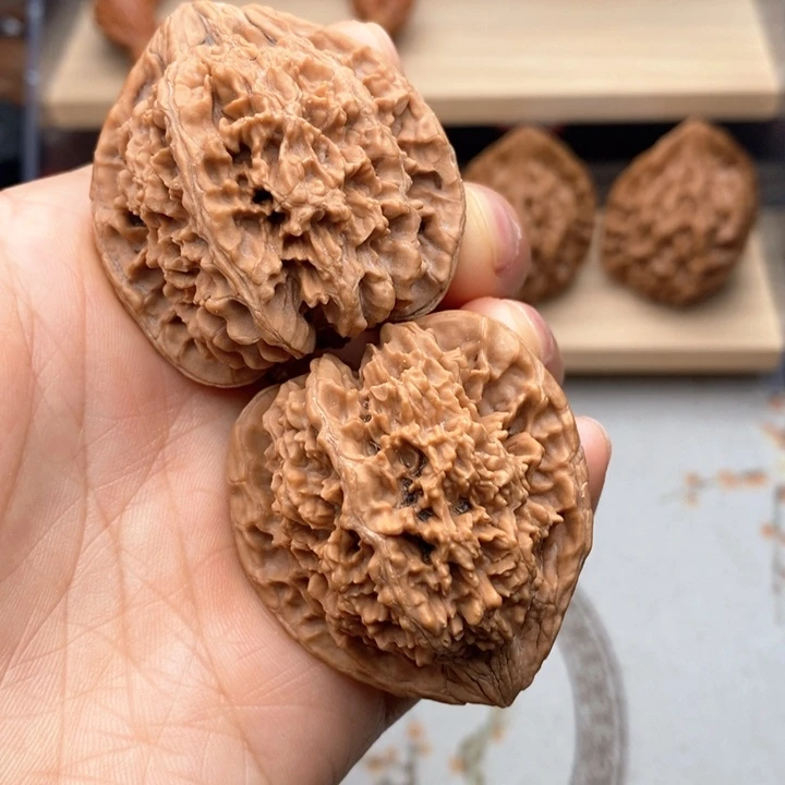 核桃把件满天星核桃