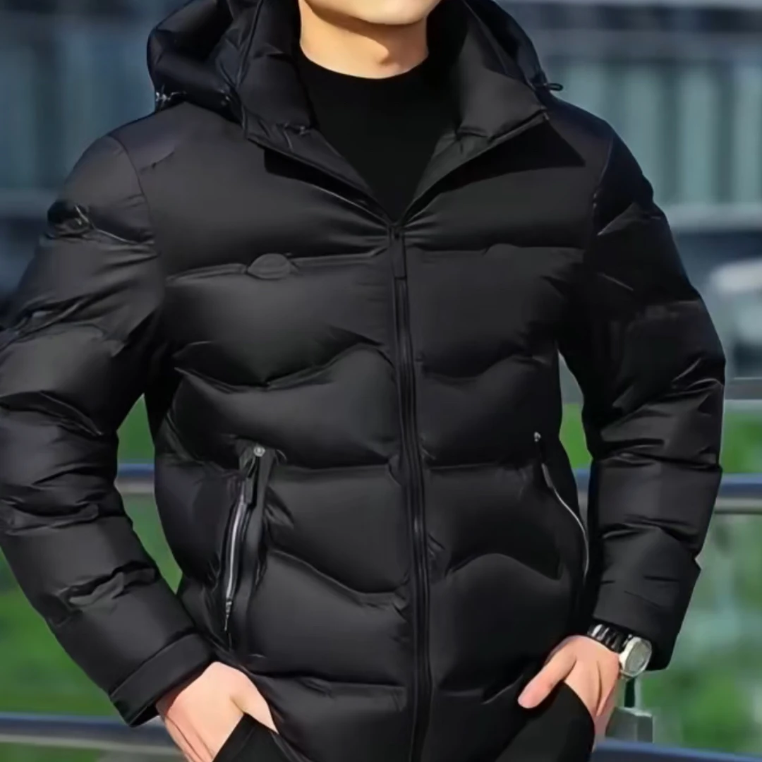 男士商务休闲90白鸭绒羽绒服