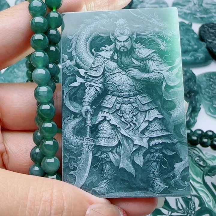 翡翠未镶嵌颈饰多样性发货天然A货翡翠