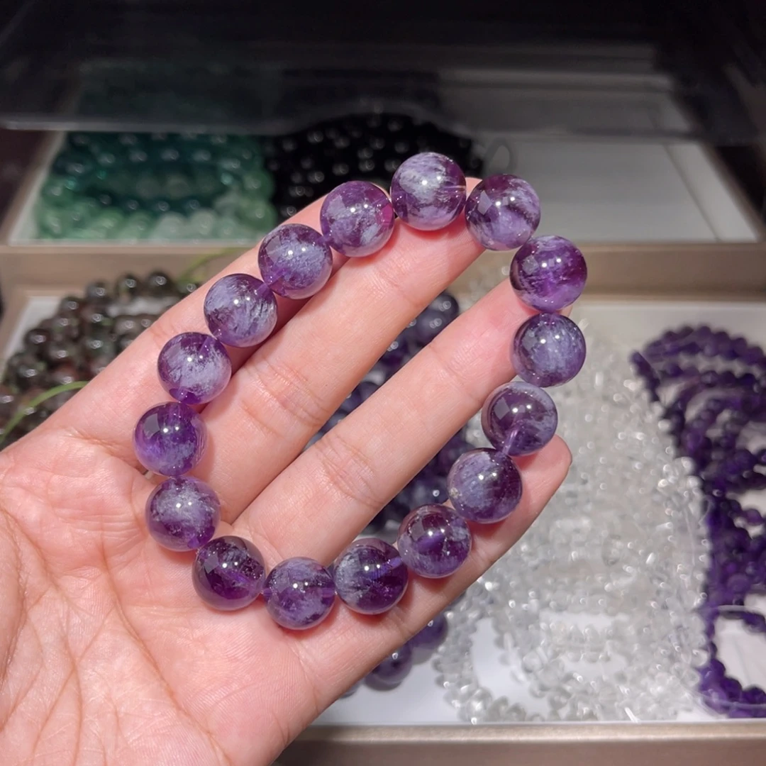 手链水晶未镶嵌紫水晶007