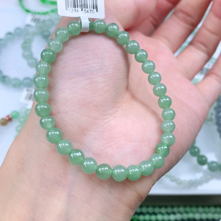 未镶嵌手链翡翠翡翠