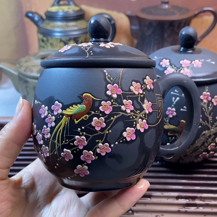 紫砂茶壶紫砂全手工定制