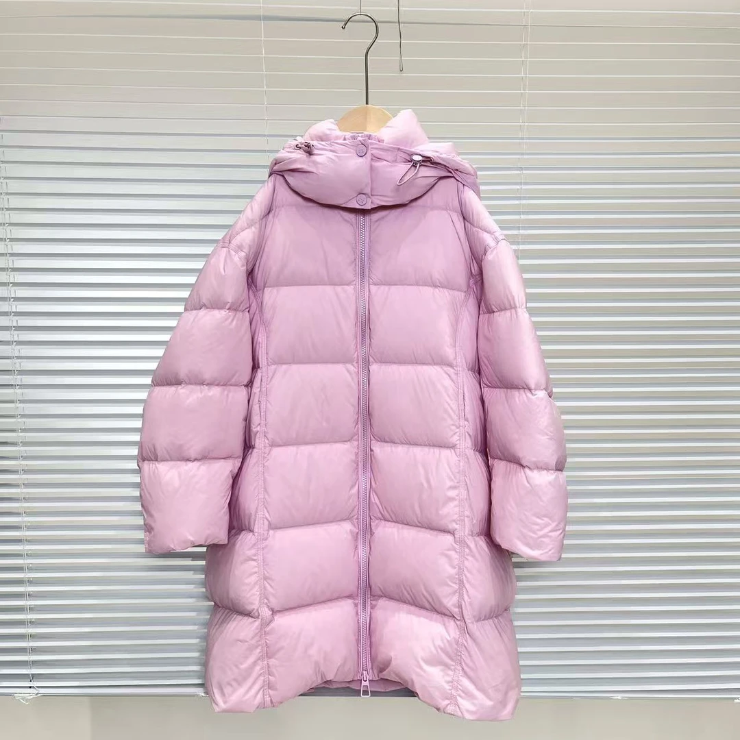 秋冬女童粉色鹅绒服 4833热系