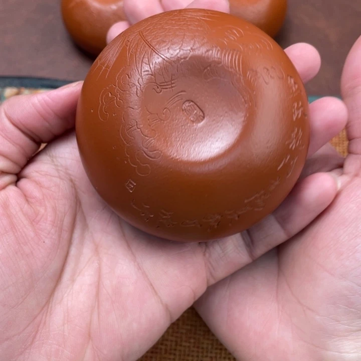 紫砂茶杯原矿紫砂主人杯