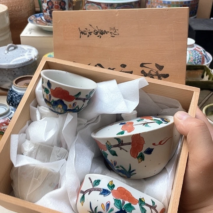 瓷片060 一人直播，看品直播间说序号
