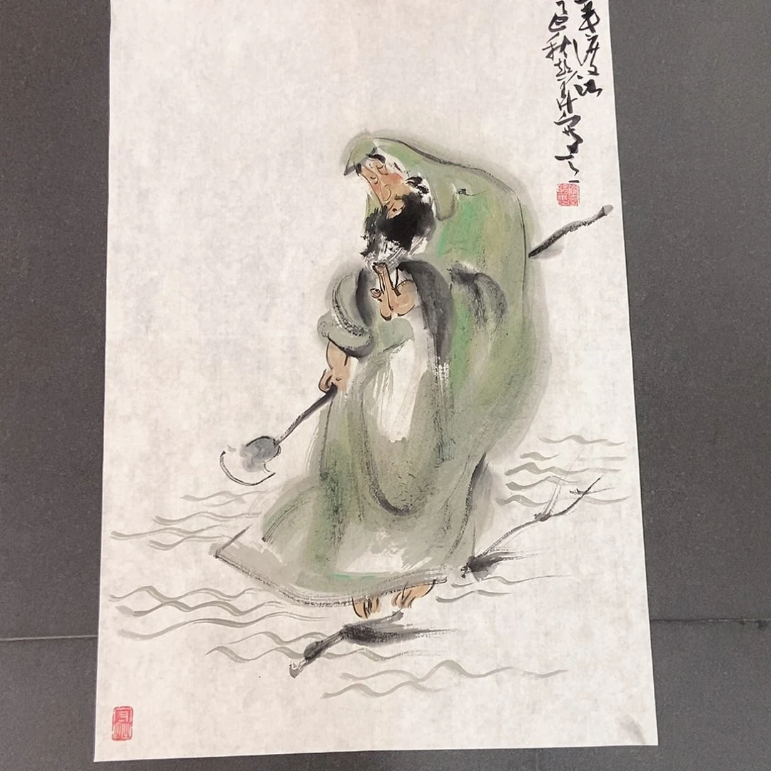 国画墨鱼精品墨鱼精品