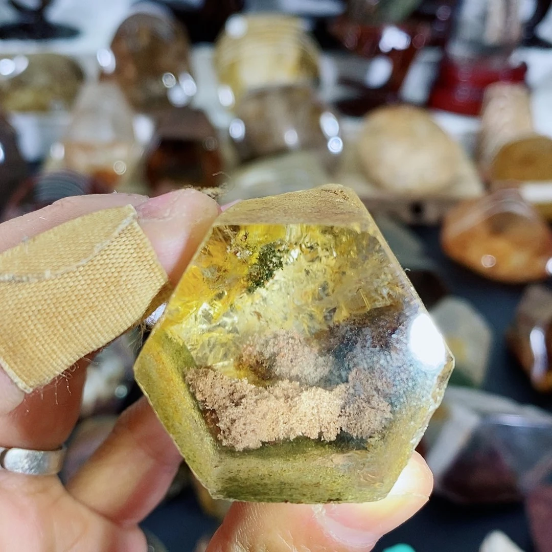 【闪购商品】水晶车挂未镶嵌d****3天然水晶原石