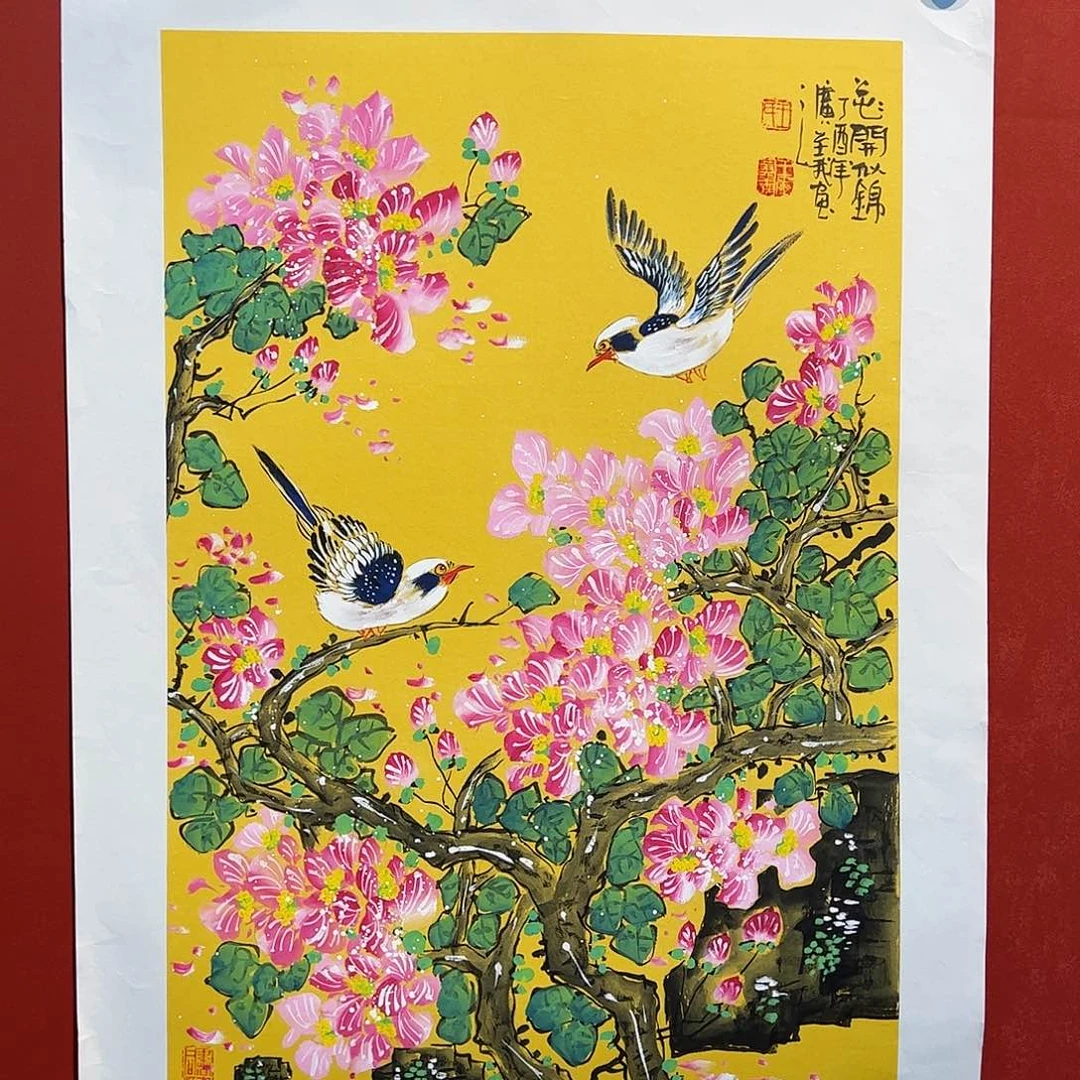国画王广义老师国画作品