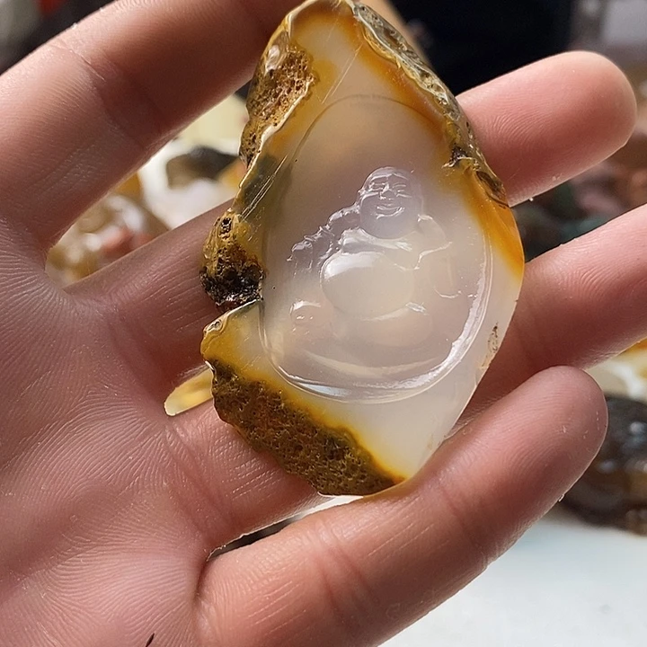 玛瑙/玉髓未镶嵌颈饰
