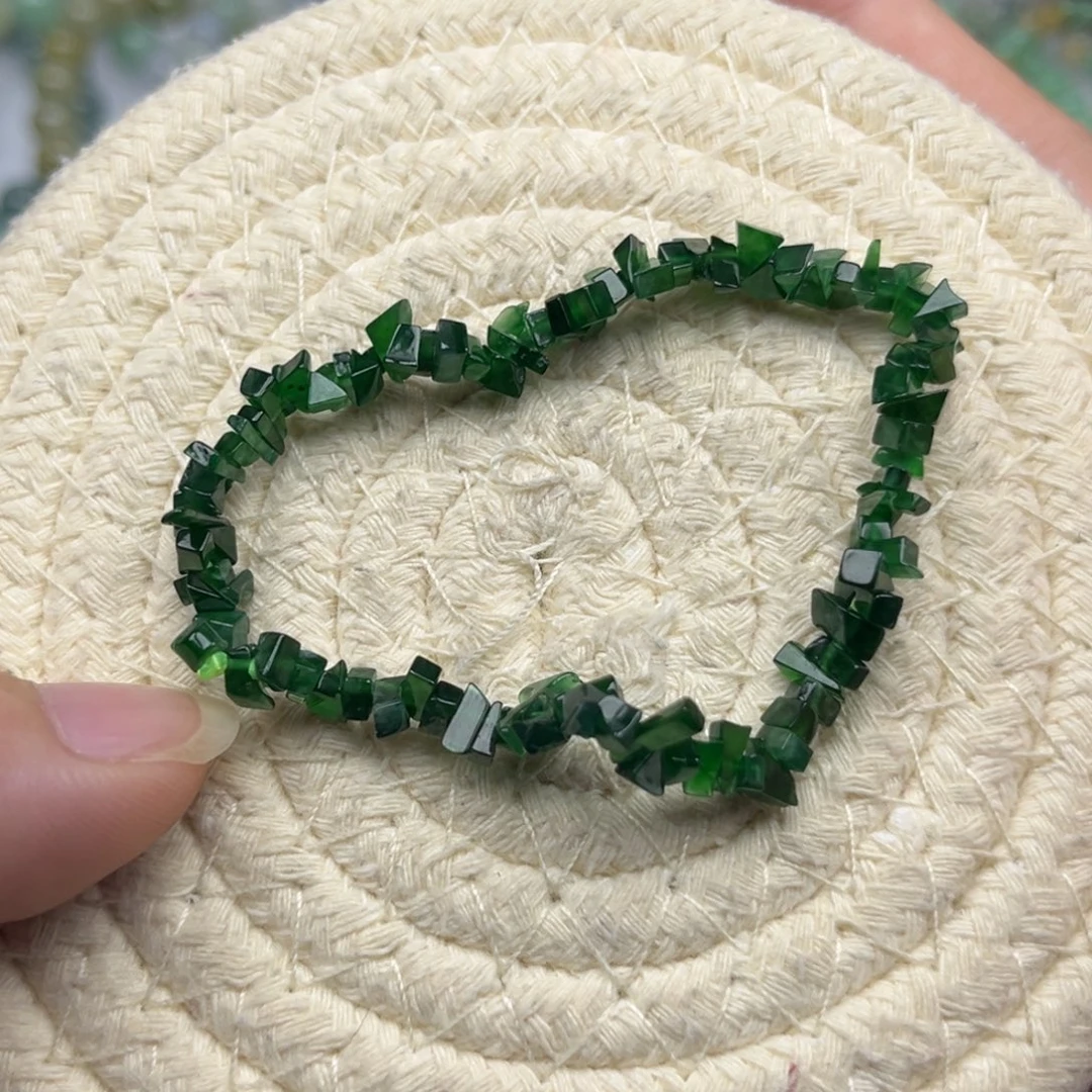 翡翠未镶嵌手链翡翠危地马拉