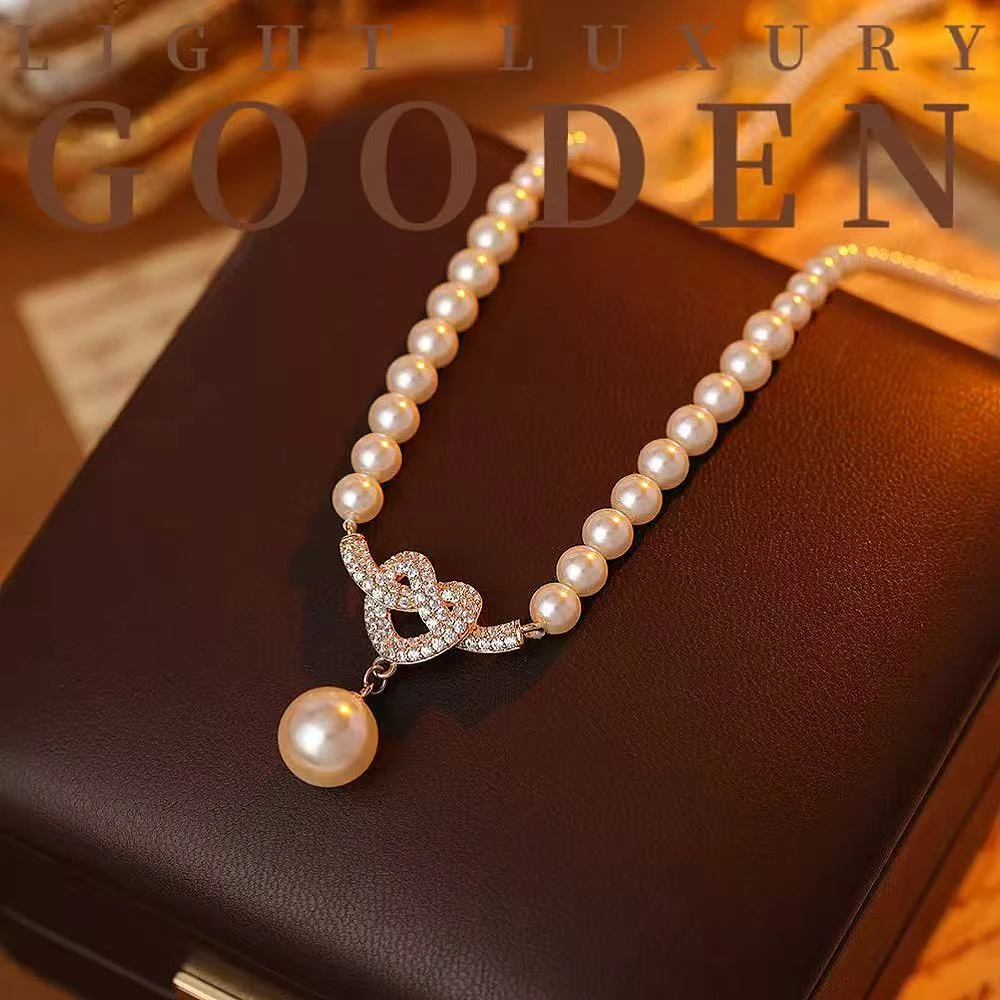 铜合金项链 Gooden岛家【挚爱的心】高级感气质时尚爱心小众项链