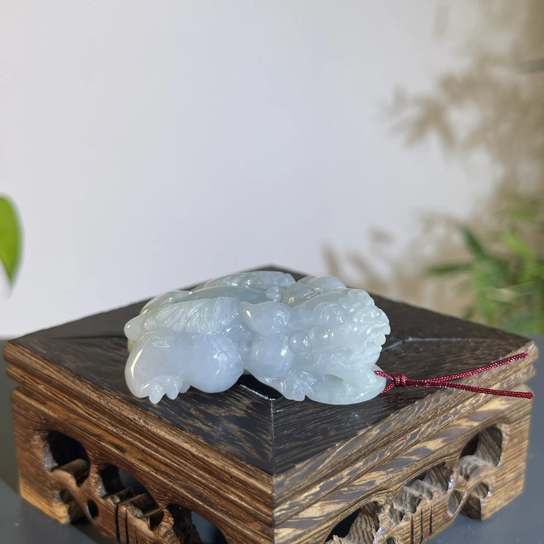 JXW13-23 天然缅甸A货翡翠 貔貅