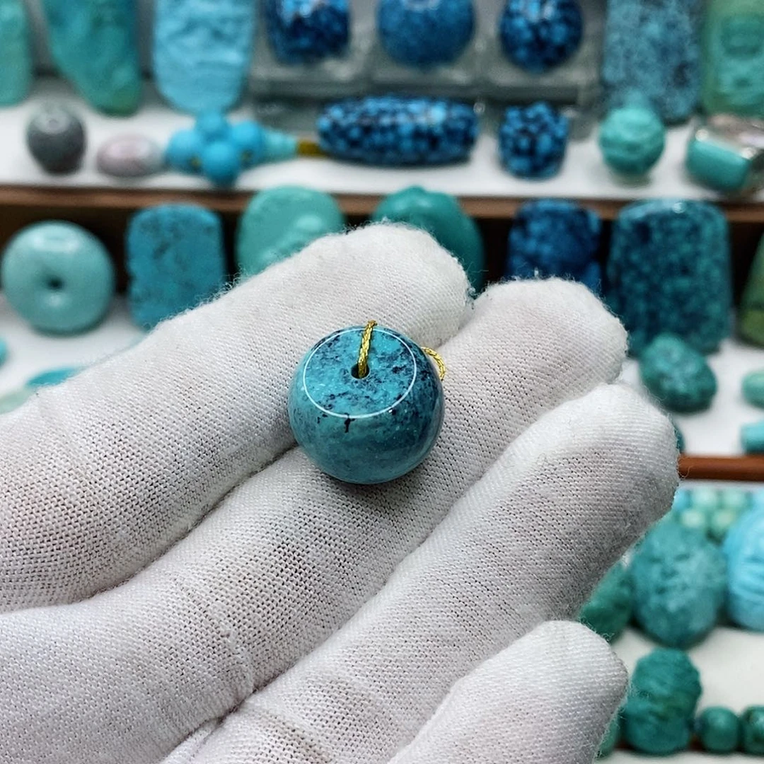 绿松石珠宝奇石未镶嵌