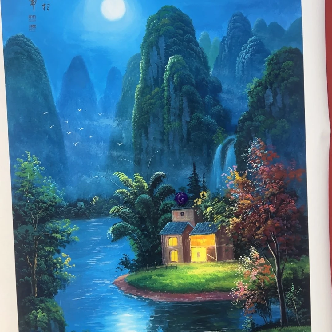 手绘作品全场放漏