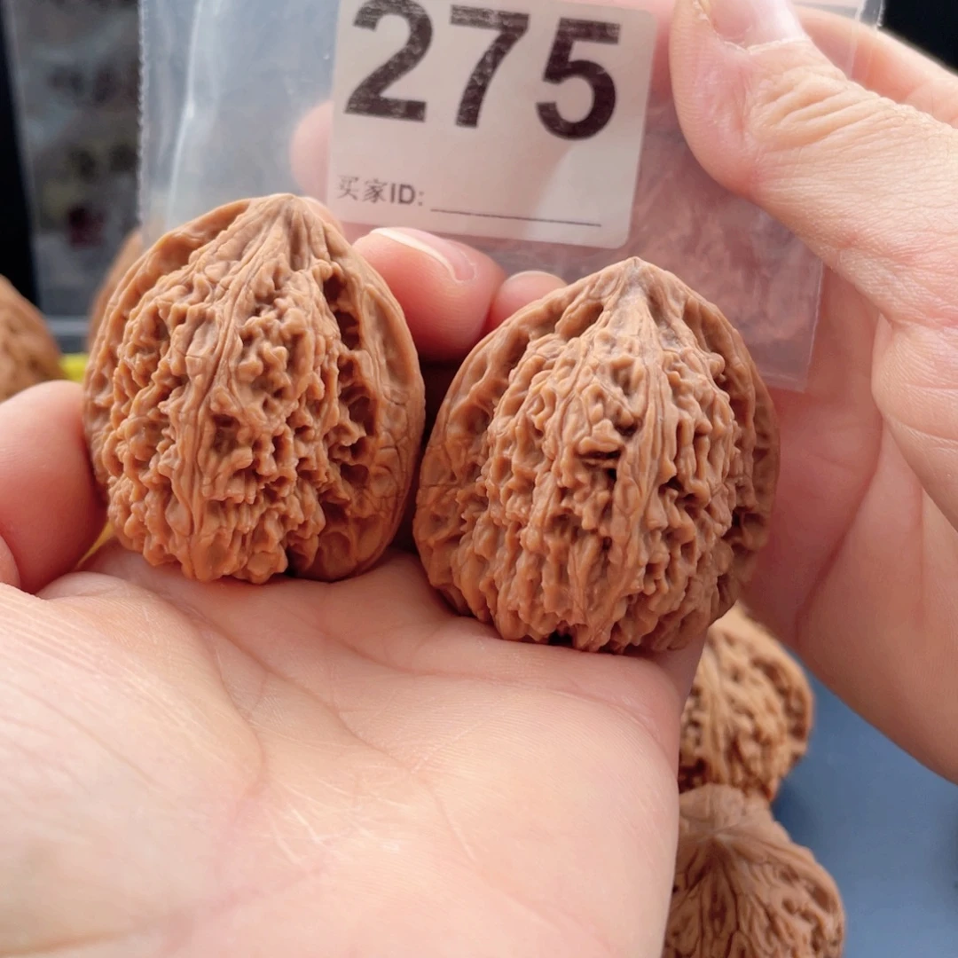 文玩核桃把件南疆三角高炮40