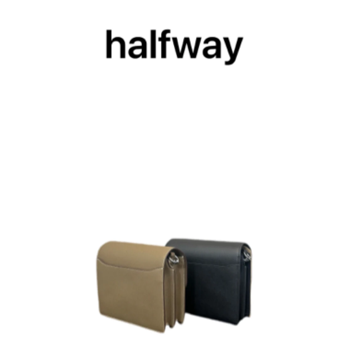 halfway 牛皮 马鼻子 豆腐 女包