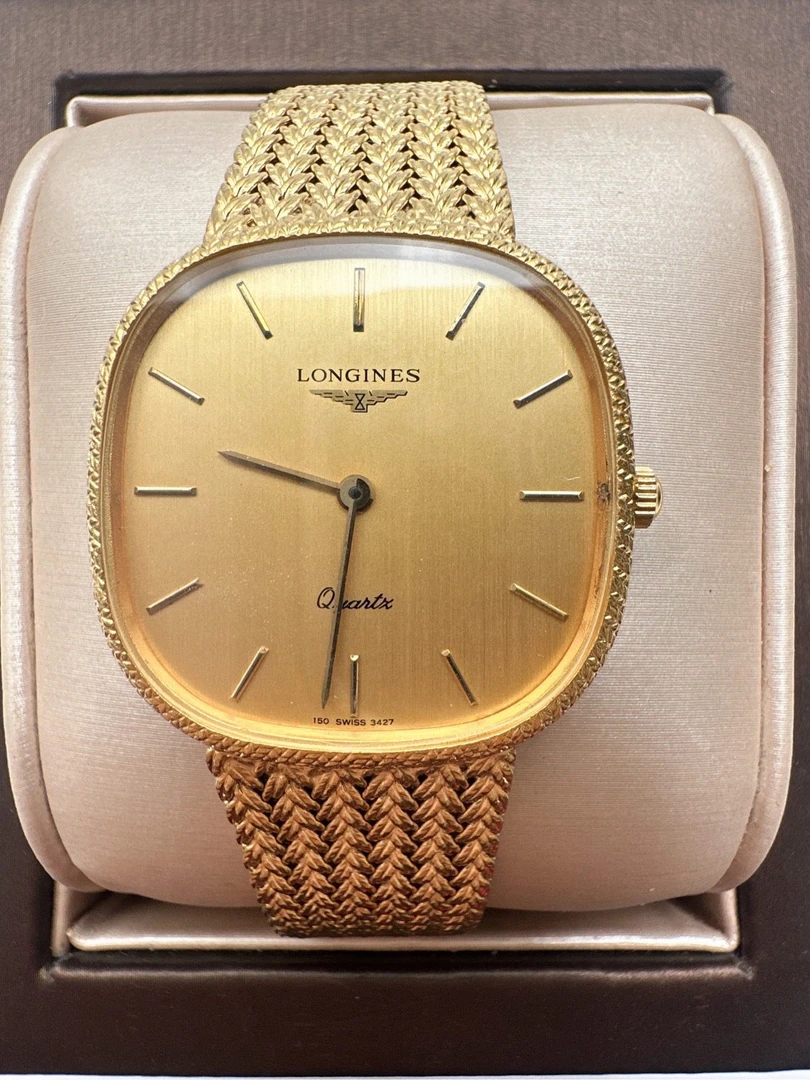 95新 Longines/浪琴 浪琴12849石英系列瑞士名表赠送表带赠送手链