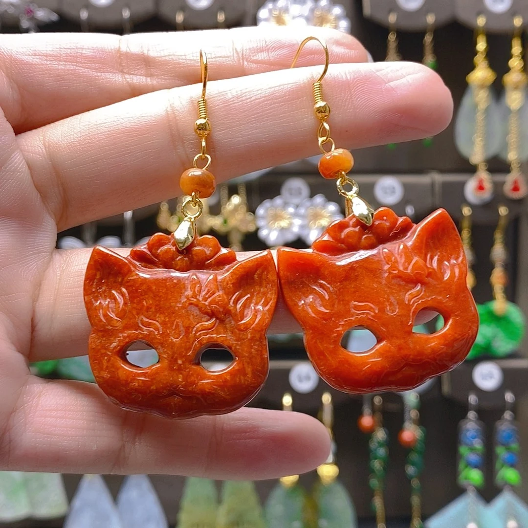 未镶嵌翡翠耳饰翡翠