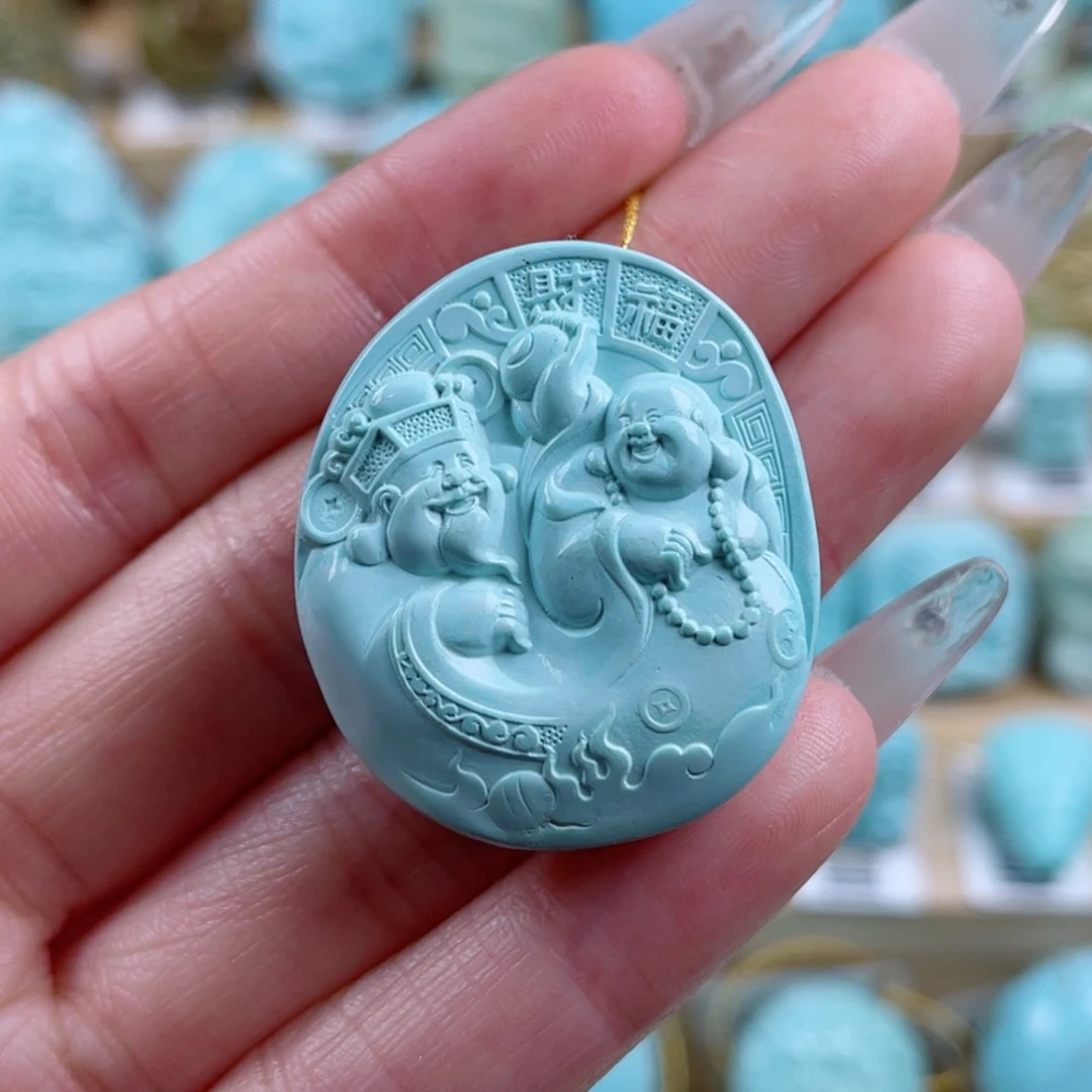 绿松石未镶嵌珠宝奇石