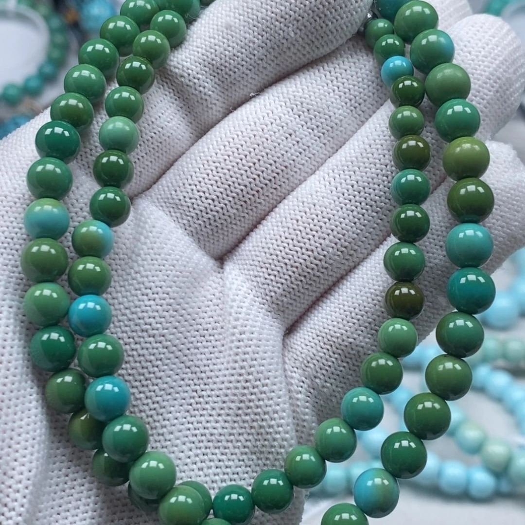 绿松石未镶嵌手串