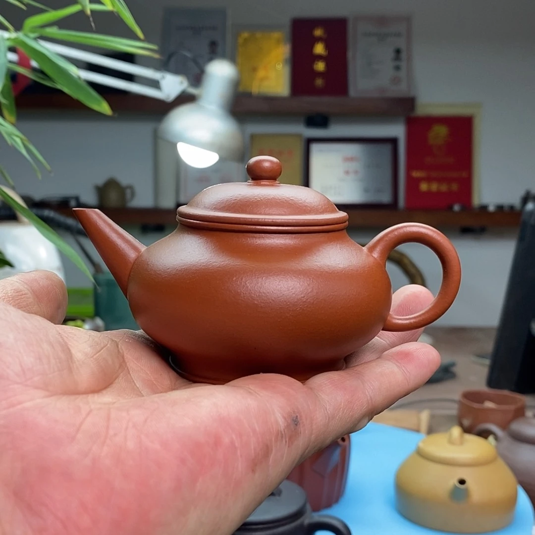【闪购商品】茶壶朱泥水平:130CC裴佳文:国工