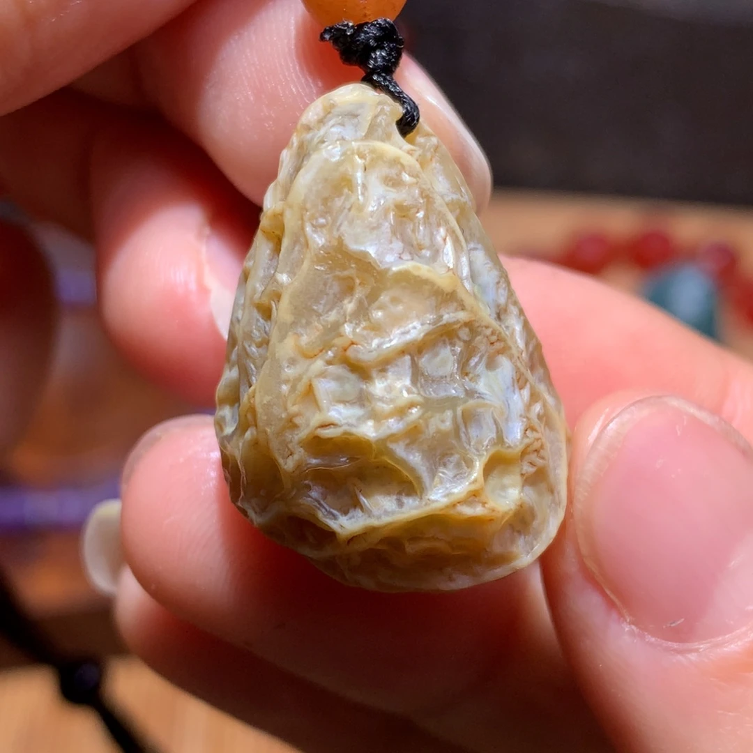 未镶嵌玛瑙/玉髓珠宝半成品