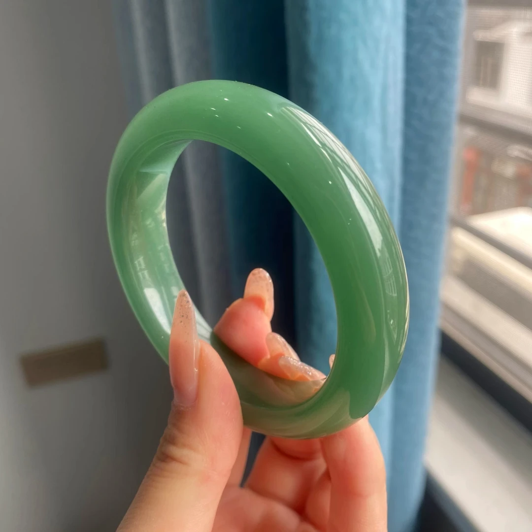 100%纯天正品然东陵玉玉手镯送母亲送女友送朋友礼物多样性发一