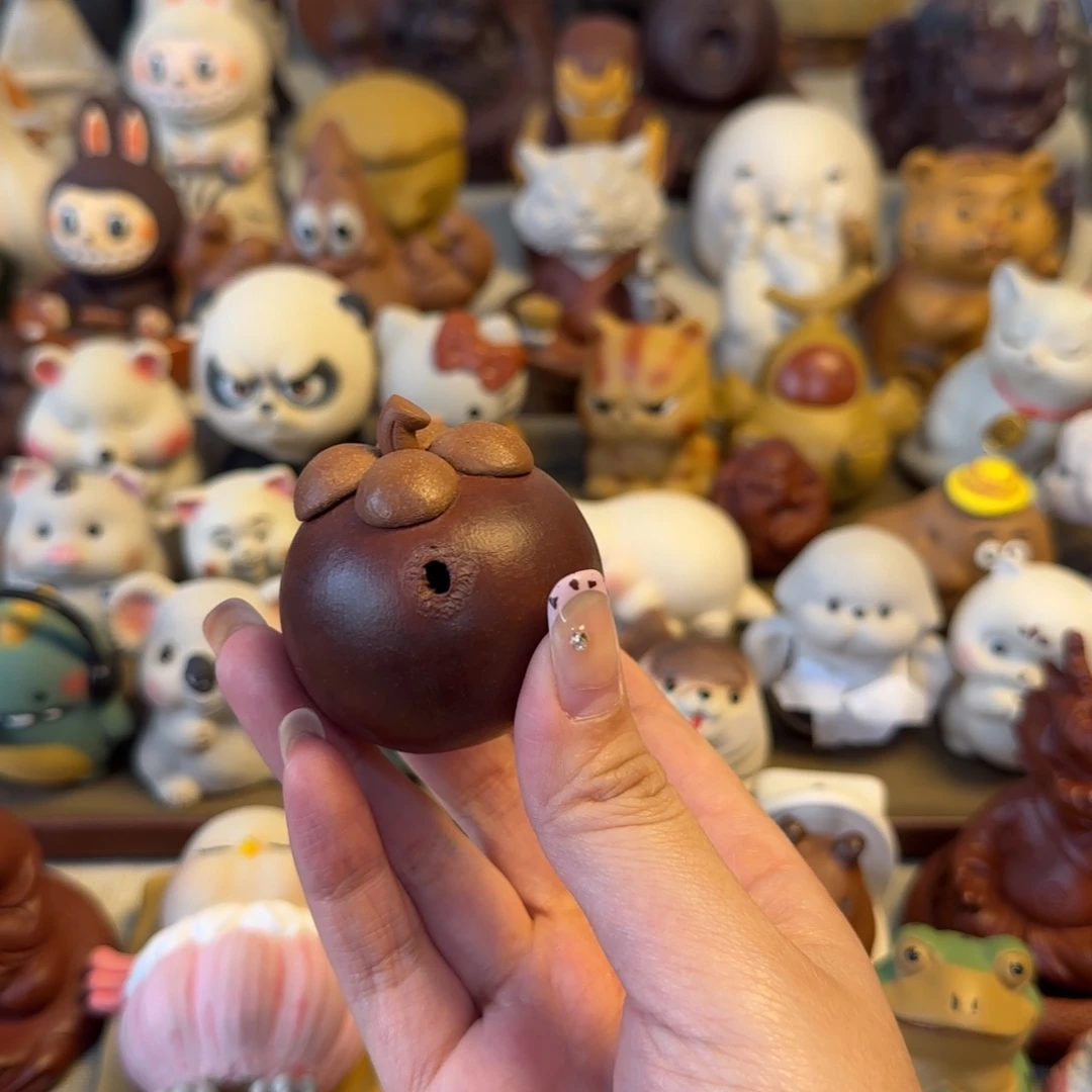 麦***子紫砂茶宠紫砂制作工艺流程