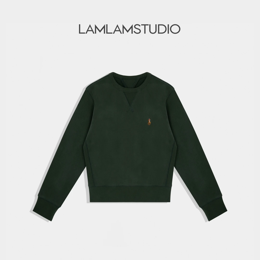 LAMLAM 张一琳 “丛林盎然”475g卫衣长袖舒适时尚百搭L2411040T