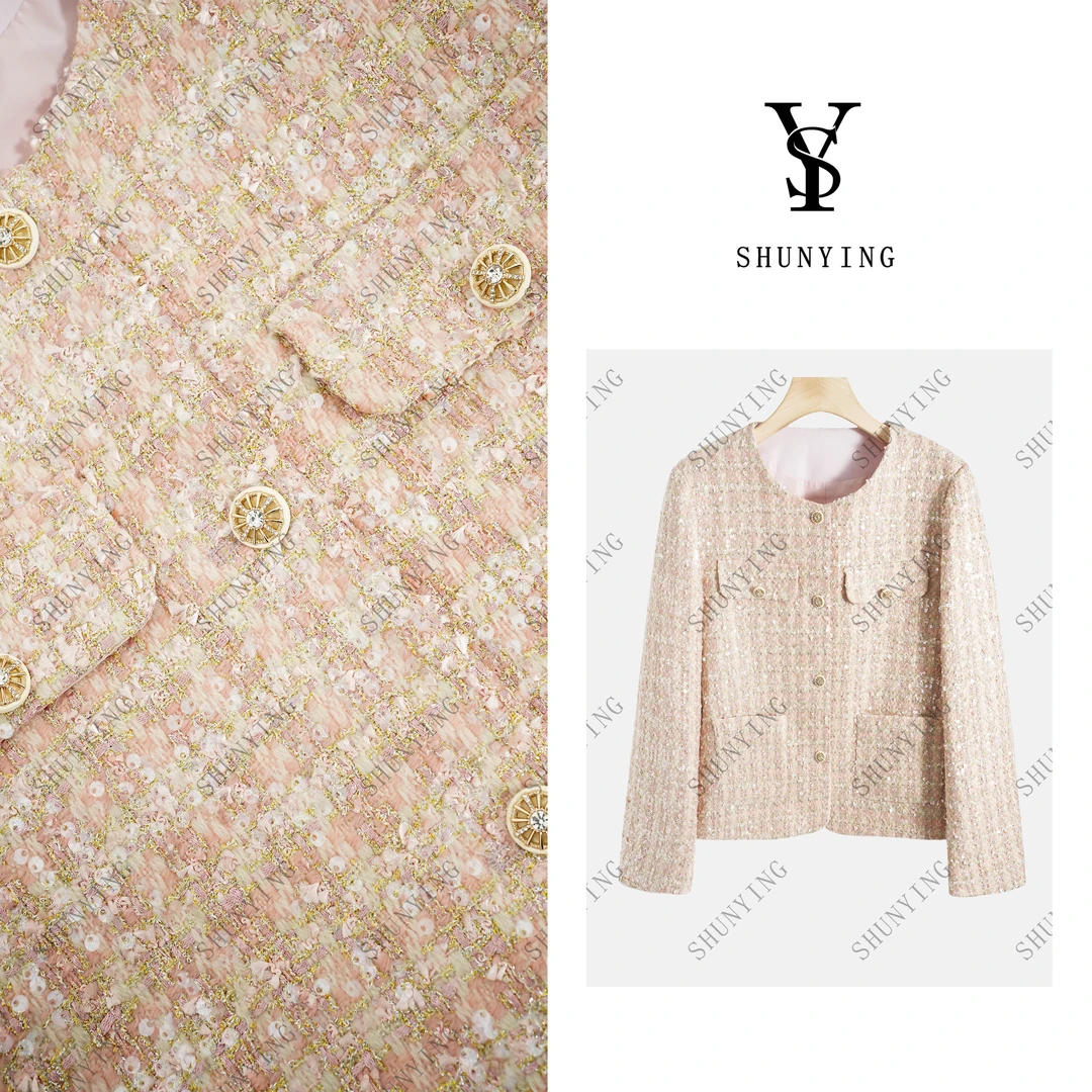 【仟娜】时髦洋气~高级感时尚名媛气质小香风外套SY66WT71321