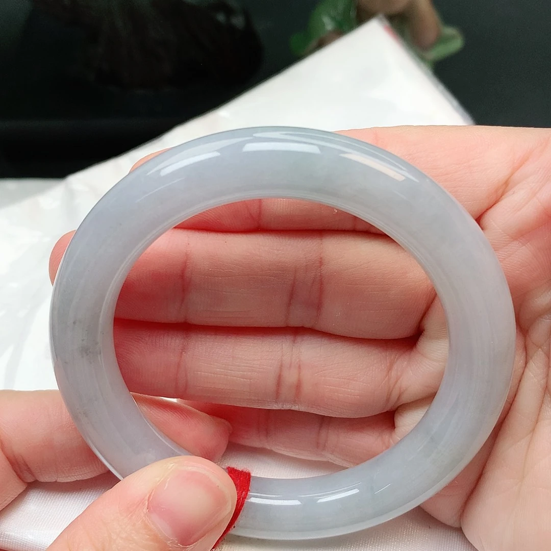 未镶嵌手镯翡翠圆条53圈