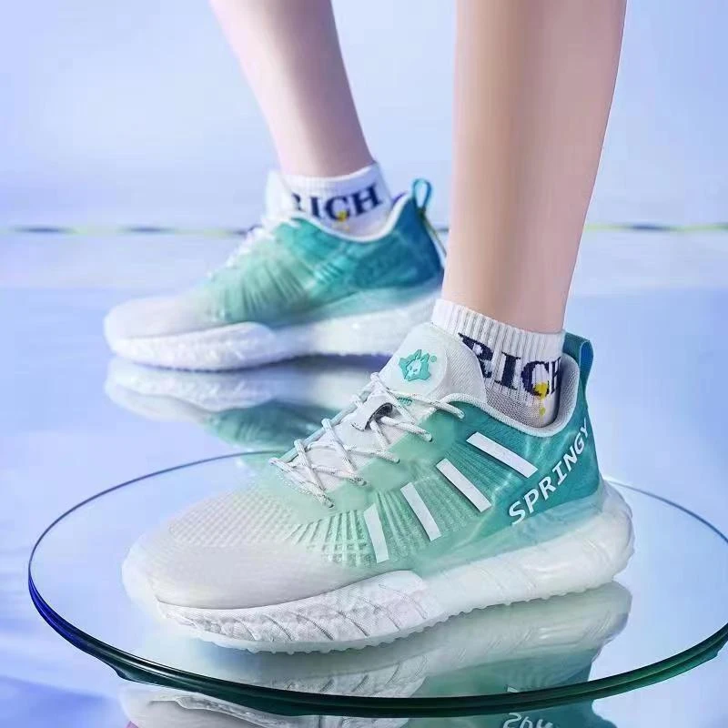 春夏新款【男女跑鞋】情侣款夏季爆款时尚百搭运动休闲鞋STL-2003-2