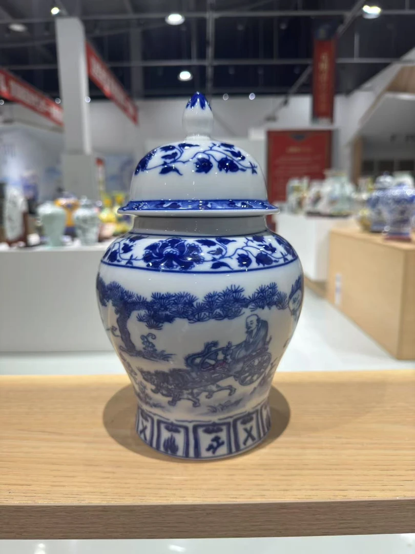 景德镇青花将军盔