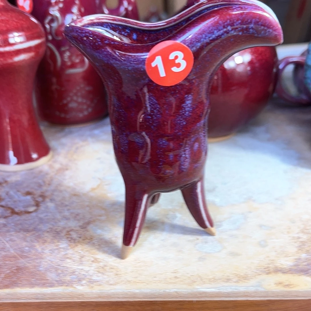 摆件郑家钧窑摆件微