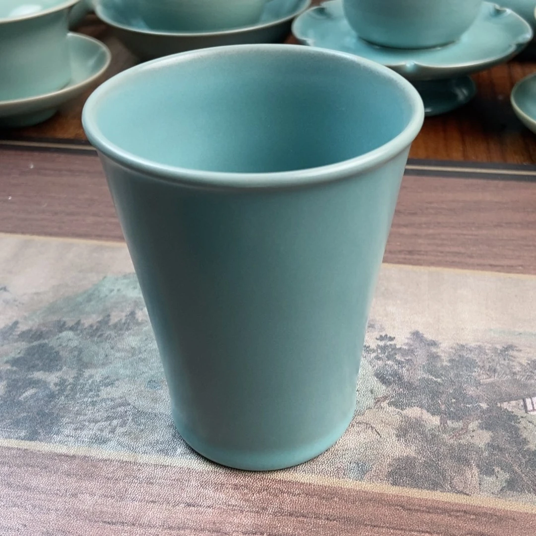 摆件原产地原矿汝瓷～茶器