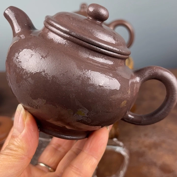 紫砂茶杯你也早点睡觉啊