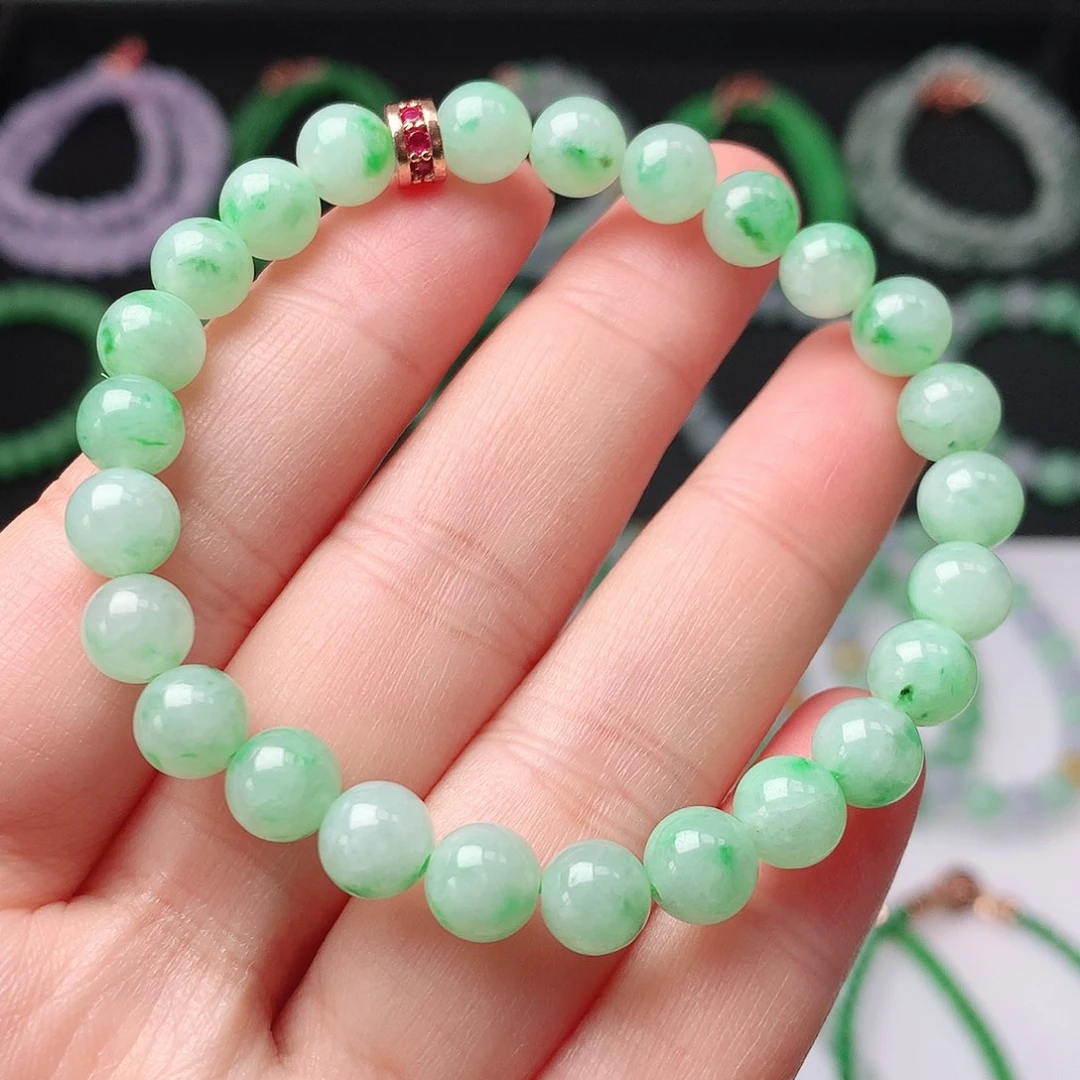 翡翠未镶嵌手链翡翠