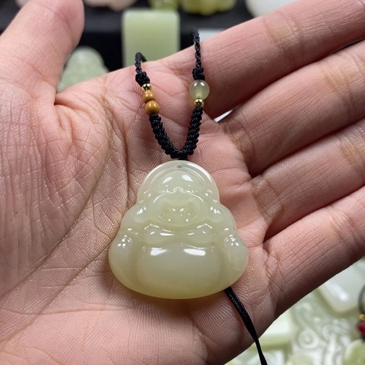 浅晴水弥勒佛30mm