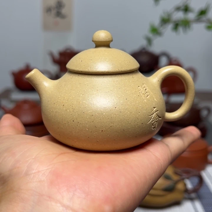 茶壶紫砂110cc 本山绿泥料