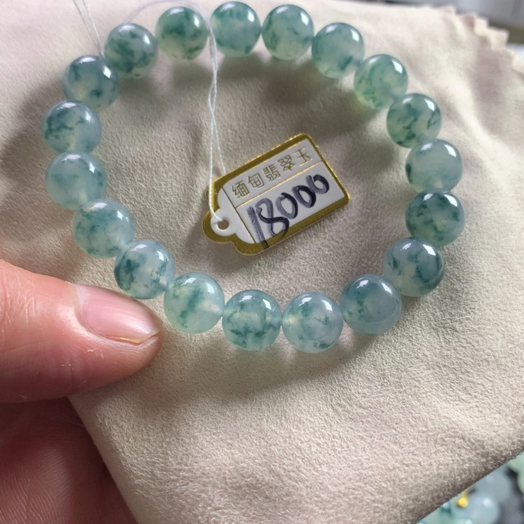 定制翡翠未镶嵌卡10 19颗