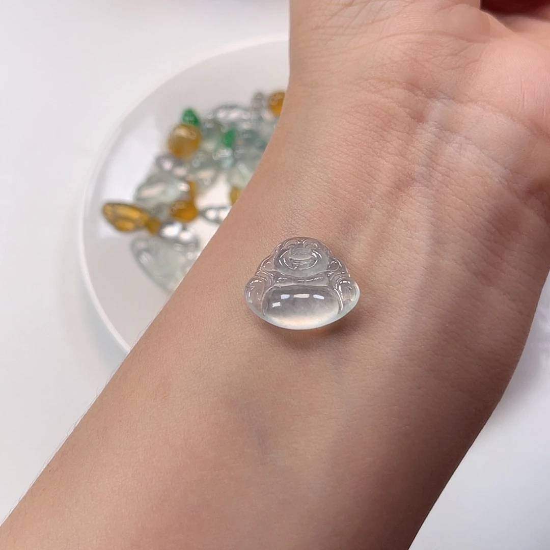 翡翠裸石纯天然A货缅甸翡翠